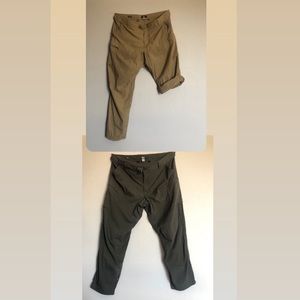 Set bundle of 2 Men’s REI cargo pants 42 W X 30 L